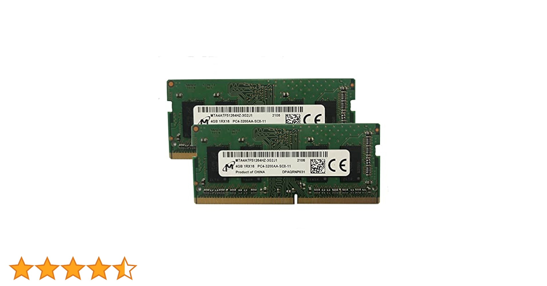 Amazon.co.jp: MICRON 8GB キット (2 x 4GB) DDR4 3200MHz PC4